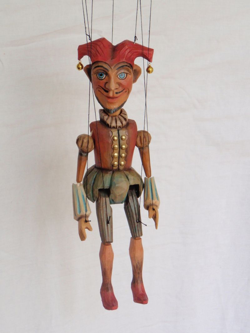 Jester marionette Puppet KW 009